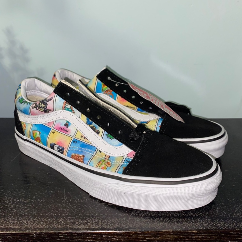 “Los Vans” Old skool Loteria print Vans